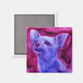 Chihuahua magneet - "Biscuit" (Voorkant / Achterkant)