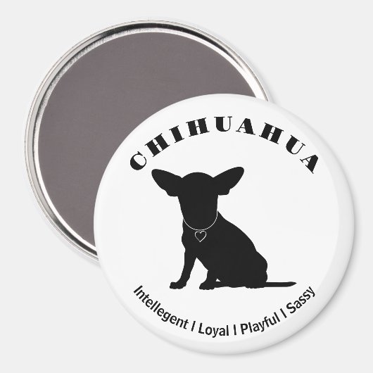 Chihuahua Magnet (Voorkant / Achterkant)