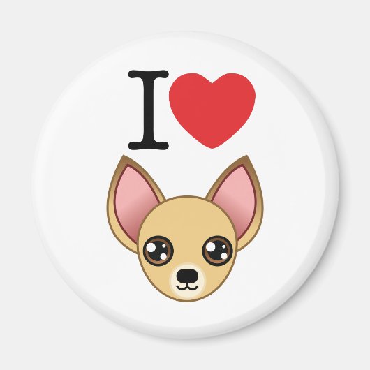 Chihuahua Magnet (Voorkant)