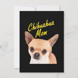 Chihuahua Mam Gift voor Dog OreEigenaars Bedankkaart