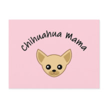 Chihuahua mama ansichtkaart