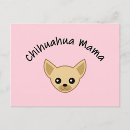 Chihuahua mama ansichtkaart briefkaart