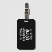 Chihuahua Mama Bagagelabel (Voorkant (verticaal))