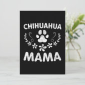Chihuahua Mama Bedankkaart (Staand voorkant)