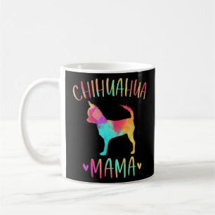 Chihuahua Mama Colorful Chi-Chi Dog mama Koffiemok