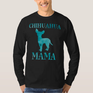 Chihuahua Mama Colorful Chi Dog mama T-shirt