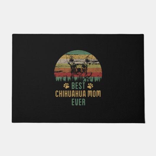 Chihuahua mama deurmat (Voorkant)
