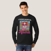 Chihuahua Mama Dog Owner  90 look Headknot T-shirt (Voorkant volledig)