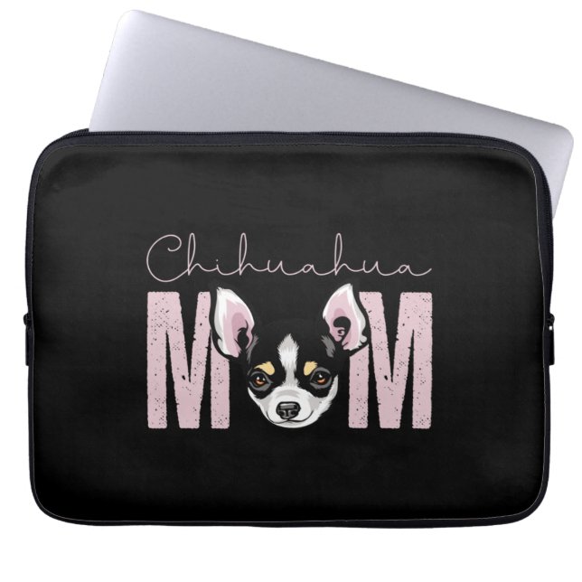 Chihuahua Mama Laptop Sleeve (Voorkant)