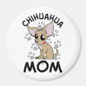 Chihuahua Mama Magneet (Voorkant)