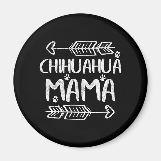 Chihuahua Mama Magneet (Voorkant)