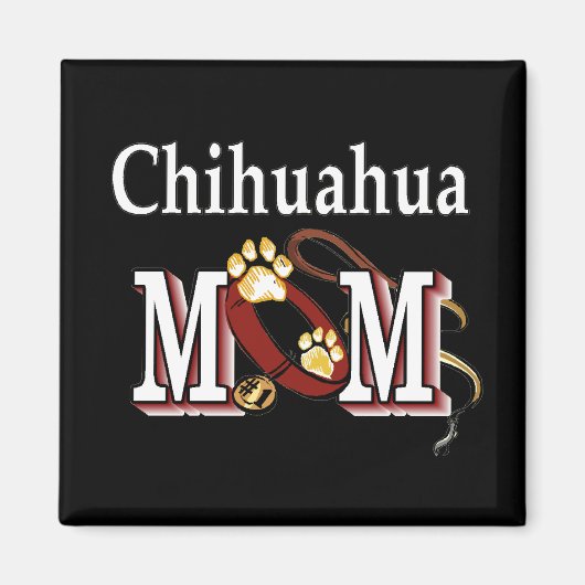 chihuahua mama Magnet (Voorkant)