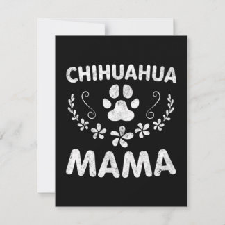 Chihuahua Mama Notitiekaartje