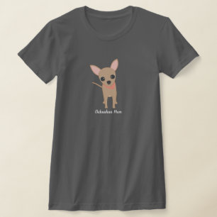 Chihuahua mama persoonlijke hond t-shirt