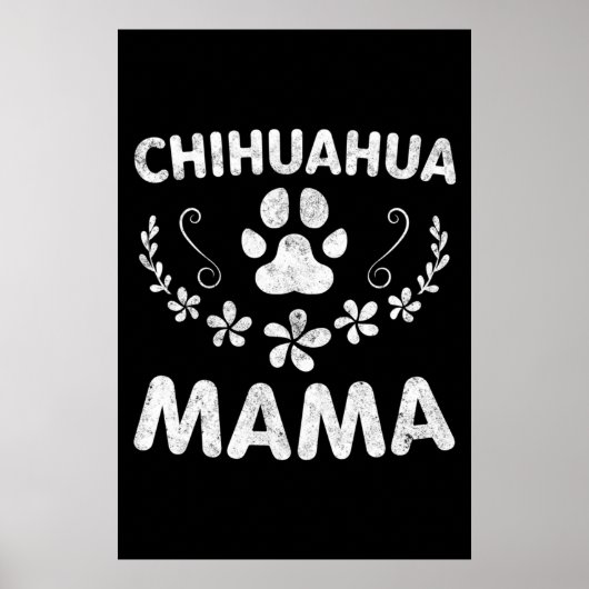 Chihuahua Mama Poster (Voorkant)