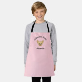 Chihuahua mama schort (Gedragen)