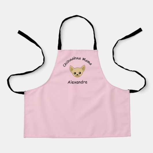 Chihuahua mama schort (Voorkant)