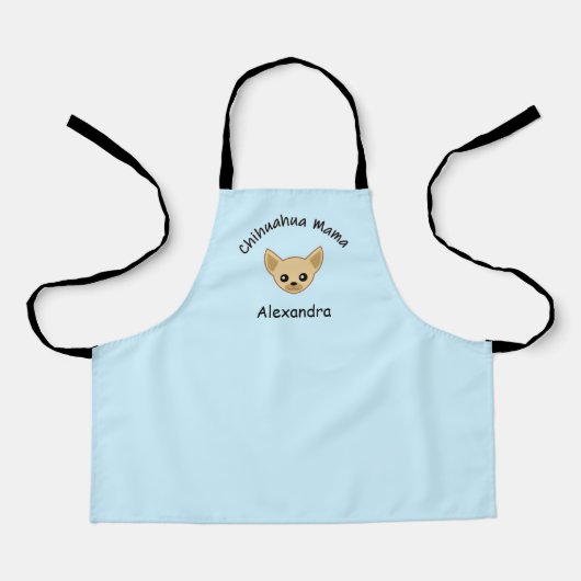 Chihuahua mama schort (Voorkant)