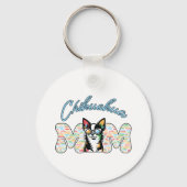 Chihuahua Mama Sleutelhanger (Voorkant)