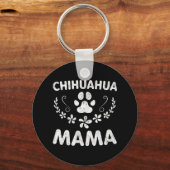 Chihuahua Mama Sleutelhanger (Voorkant)