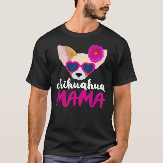 Chihuahua Mama T T-shirt (Voorkant)