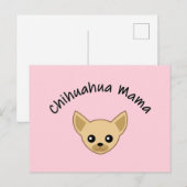Chihuahua mamma Briefkaart (Voorkant / Achterkant)