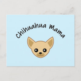 Chihuahua mamma Briefkaart