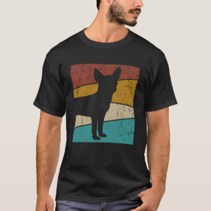 Chihuahua Mannen Vrouwen Chihuahua Hond Vintage T-shirt
