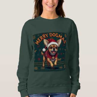 Chihuahua Merry Dogmas Trui