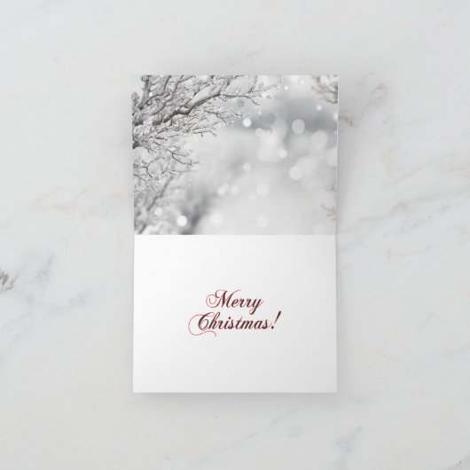 Chihuahua Merry Kerstmis Kaart (Binnen)