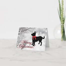 Chihuahua Merry Kerstmis Kaart