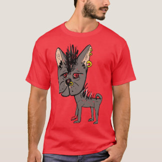Chihuahua met piercings t-shirt
