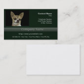 Chihuahua met standvastigheid visitekaartje (Voorkant / Achterkant)