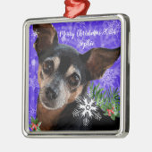 Chihuahua Metal Ornament (Links)