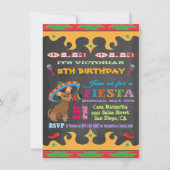 Chihuahua Mexicaanse Fiesta verjaardagsfeestje uit Kaart (Voorkant)