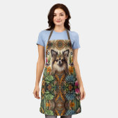 Chihuahua Mexican Native Flowers Pattern Schort (Gedragen)