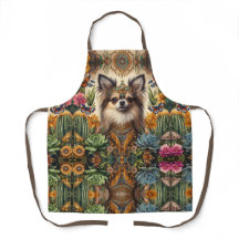 Chihuahua Mexican Native Flowers Pattern Schort