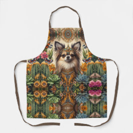 Chihuahua Mexican Native Flowers Pattern Schort