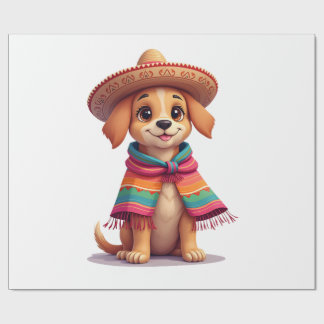 Chihuahua  Mexico  Cinco de Mayo  Funny Dog  (1) Cadeaupapier