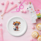 Chihuahua Mexico Cinco de Mayo Funny Dog Copy Papieren Bordje (Feest)