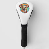 Chihuahua Mexico Cinco de Mayo Grappige Hond Golfheadcover (Voorkant)
