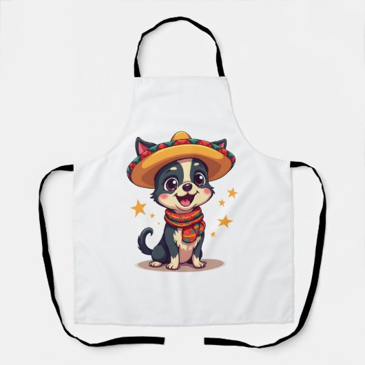 Chihuahua Mexico Cinco de Mayo Grappige Hond K Schort (Voorkant)