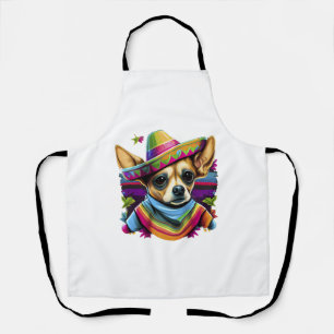 Chihuahua Mexico Cinco de Mayo Grappige Hond Schort