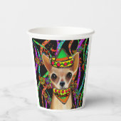 Chihuahua Mexico Papieren Bekers (Achterkant)