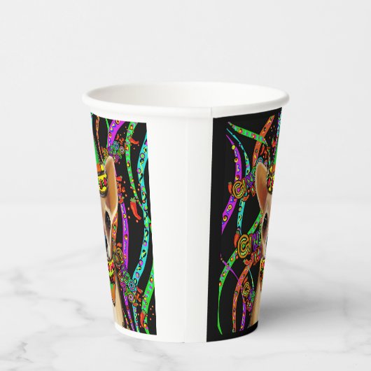 Chihuahua Mexico Papieren Bekers (Rechts)