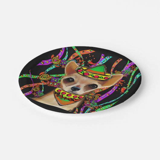 Chihuahua Mexico Papieren Bordje (Gekanteld)