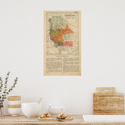 Chihuahua, Mexico Poster (Keuken)