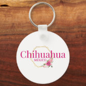 Chihuahua Mexico Travel Destination Bridesmaid Sleutelhanger (Voorkant)