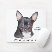 Chihuahua MickeyElvis Mousepad Muismat (Met muis)