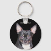 Chihuahua MickeyElvis Sleutelhanger (Voorkant)